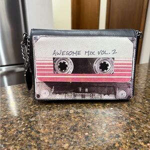 Loungefly Guardians of the Galaxy Awesome Mix Vol. 2 Crossbody Bag